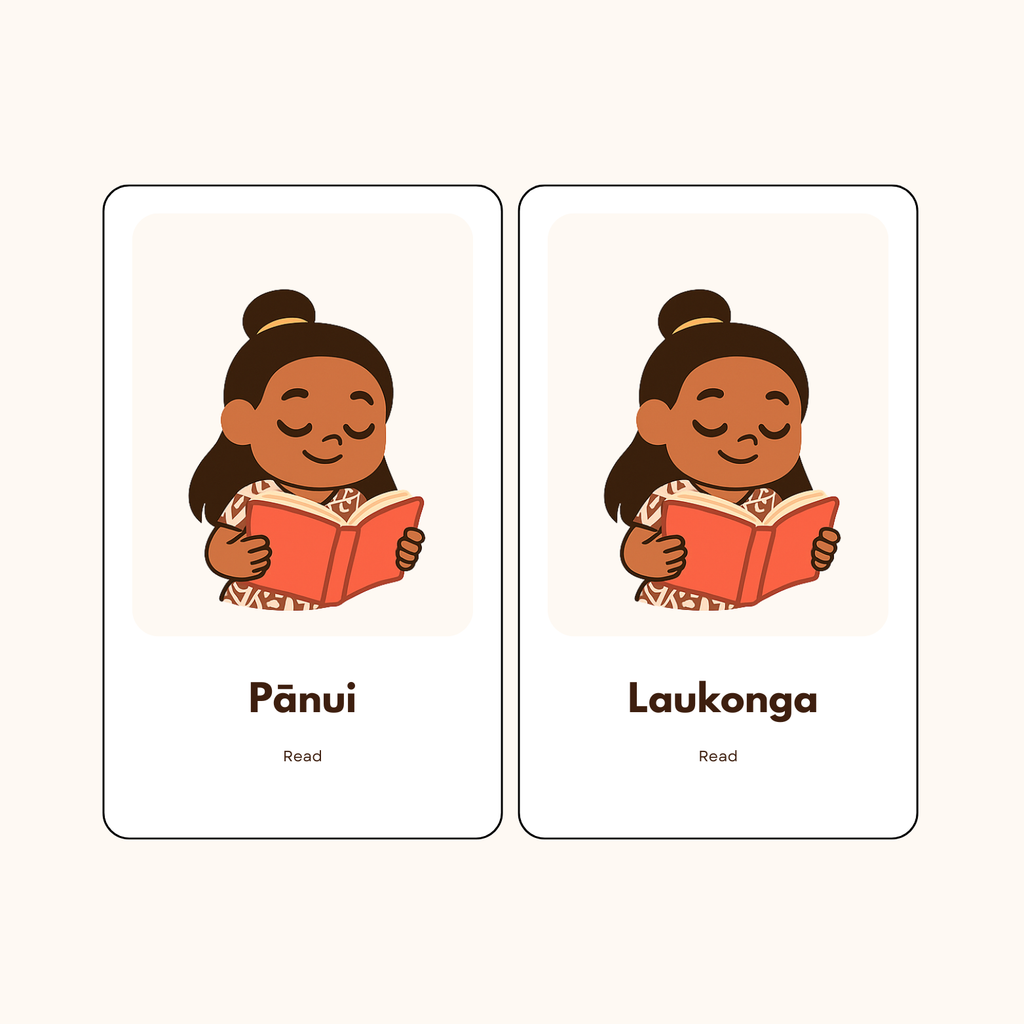 Volume 1 Tongan & Māori (Everyday School Words)