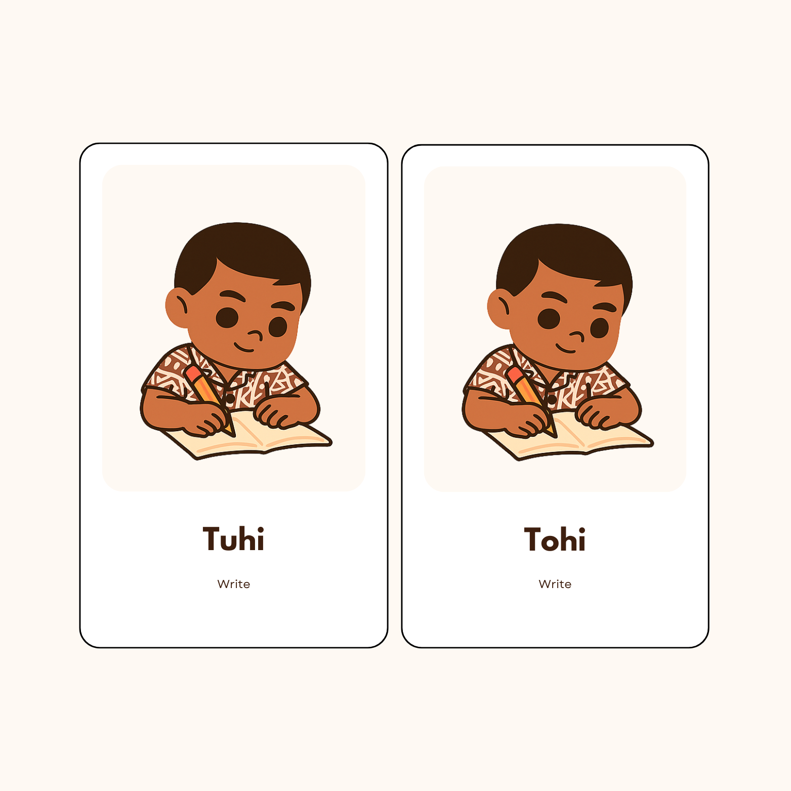 Volume 1 Tongan & Māori (Everyday School Words)